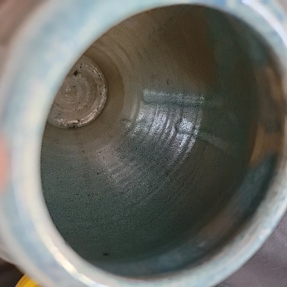 Elegant‎ Blue and Cream Vase